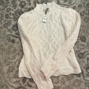 Express puff shoulder sweater